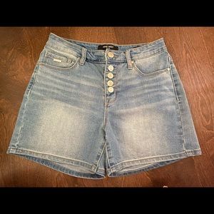 Nine West High Rise Denim Shorts